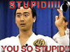 You soo stupid!